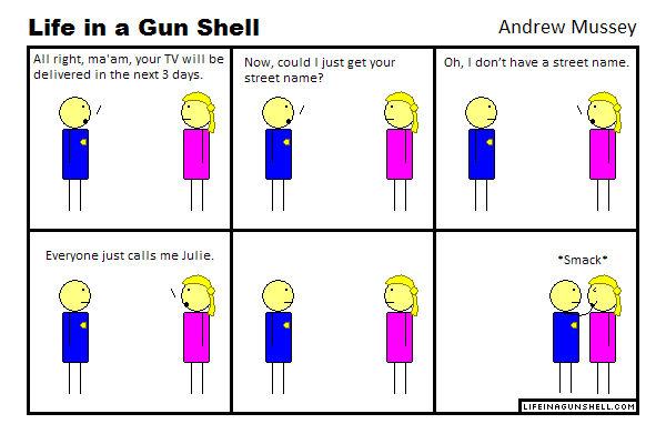 I don't have a street name...